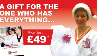 Give the Gift of Martial Arts this Christmas (for only £49)!
