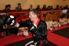 Dr Matthew Witt sparing at Martial Art World